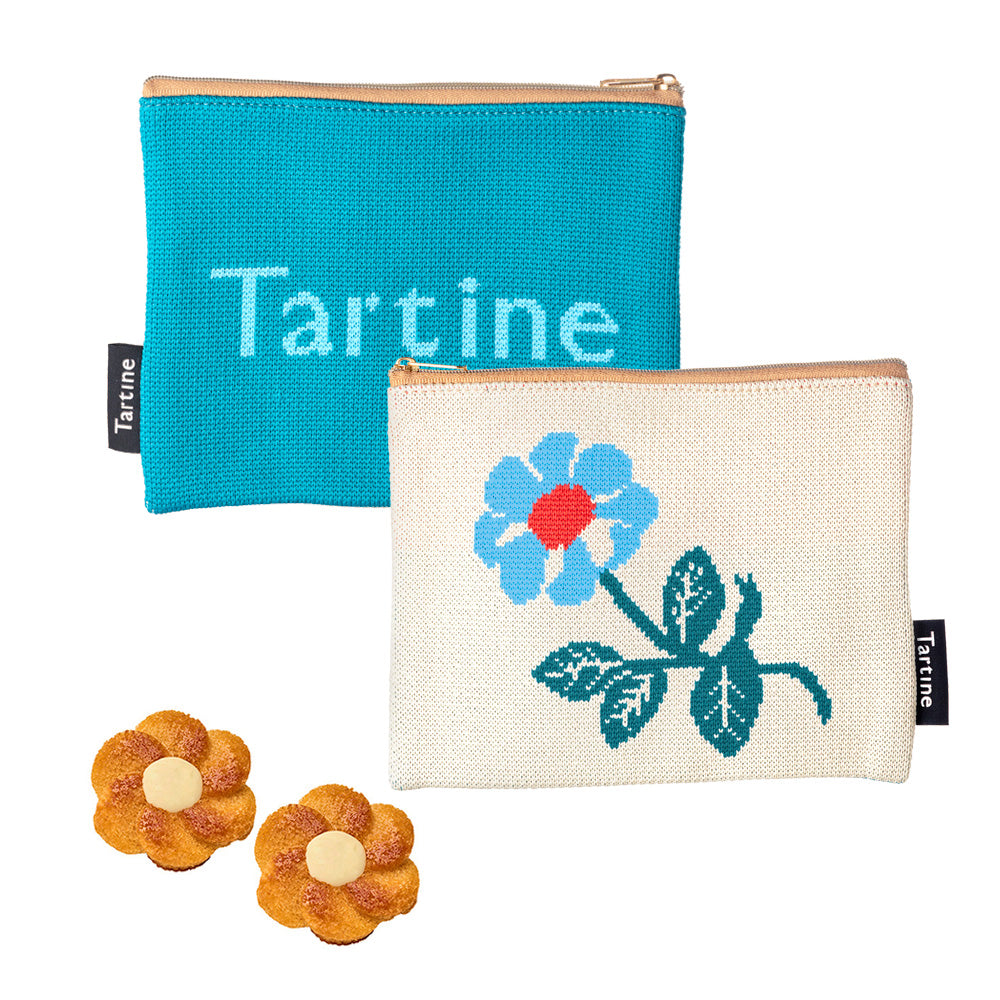 タルティンニットポーチ(ブルー)［TNB-14］